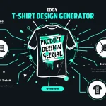 Unleash your creativity with our Edgy T-shirt Design Generator - transform your ideas into bold, eye-catching designs in minutes!