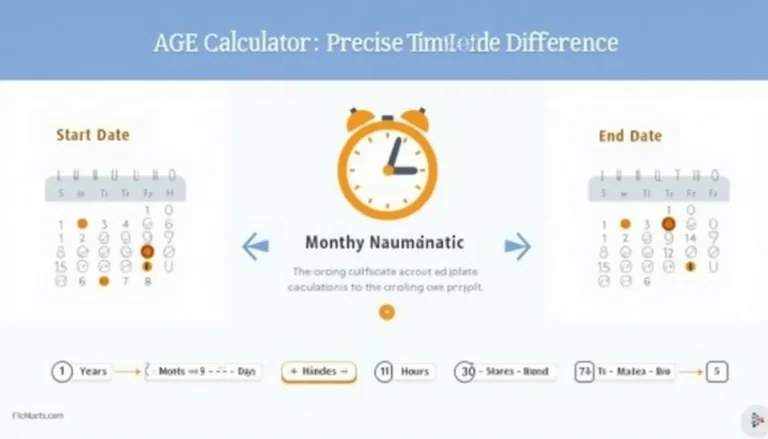 Discover the power of precise age calculation with our comprehensive infographic on the Age Calculator tool.