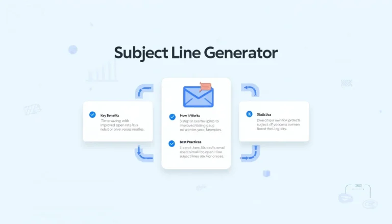 Boost your email marketing with our powerful Subject Line Generator - learn the benefits, best practices, and statistics behind crafting compelling subject lines.