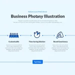 Discover the power of our Business Professional Illustration Generator: Create custom, on-brand visuals effortlessly for all your business needs.