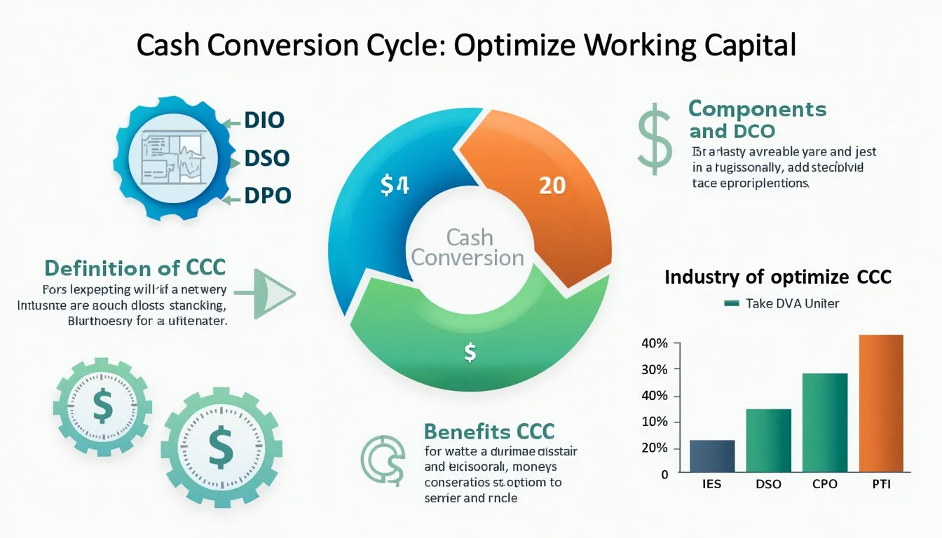 Unlock the power of efficient working capital management with our comprehensive Cash Conversion Cycle infographic.