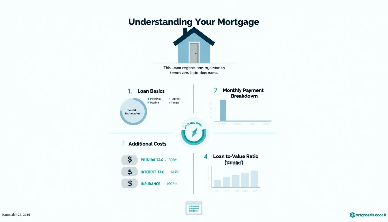 Demystify the complexities of home financing with our comprehensive "Understanding Your Mortgage" infographic, breaking down key components and costs.