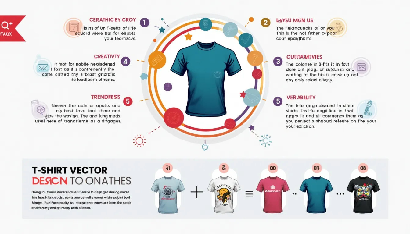 Revolutionize your T-shirt designs with our Vector Design Generator: Unleash creativity, save time, and stay on-trend with just a few clicks!