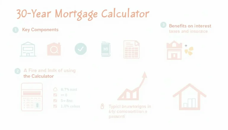 Unlock the power of our 30-Year Mortgage Calculator with this comprehensive visual guide to understanding your home loan.