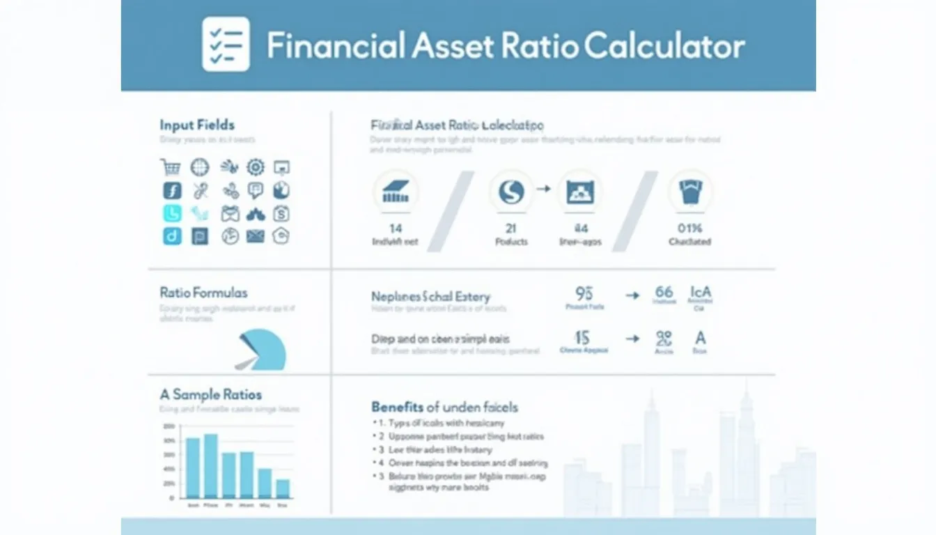 Unlock the power of financial analysis with our comprehensive Financial Asset Ratio Calculator infographic.