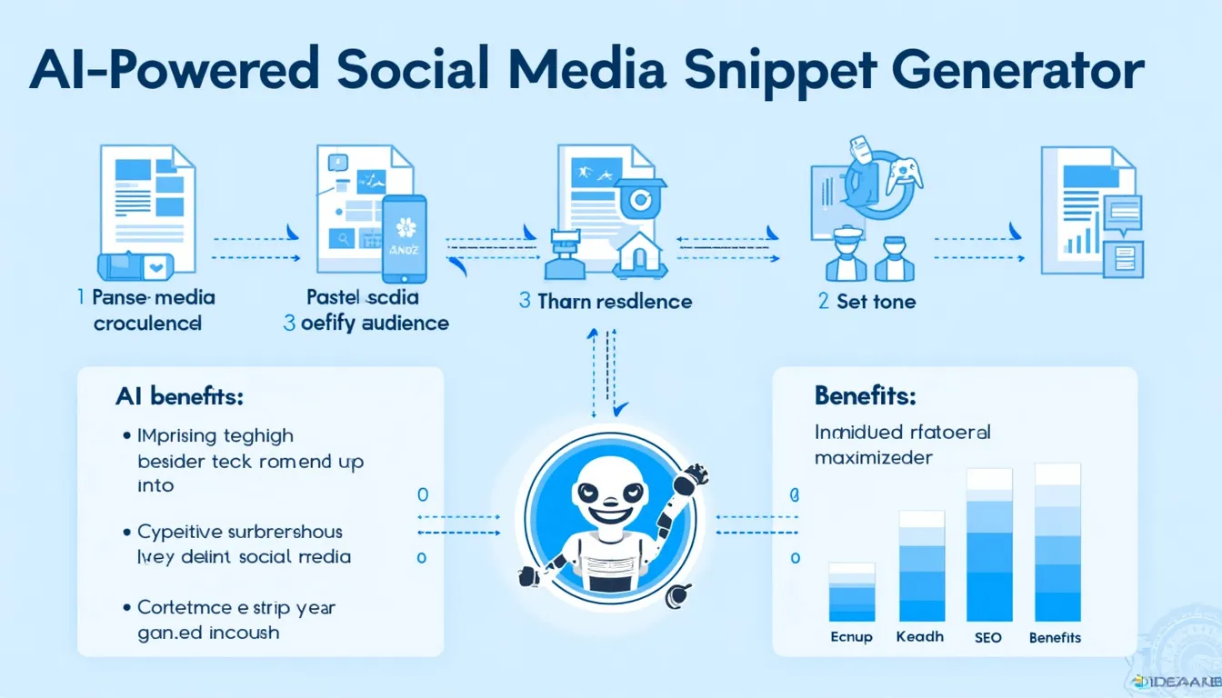 Revolutionize your content strategy with our AI-powered Social Media Snippet Generator - transform lengthy blog posts into engaging, platform-specific social media content effortlessly.