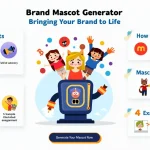 Discover how our Brand Mascot Generator can bring your brand to life with tailored, creative concepts that resonate with your audience and embody your values.