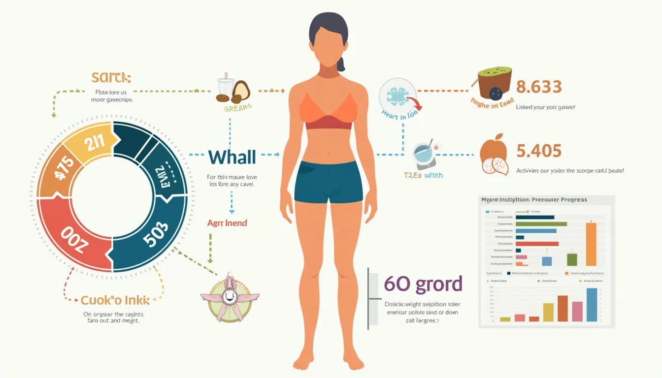 Discover your path to sustainable weight loss with our comprehensive infographic guide, tailored to your unique needs and goals.