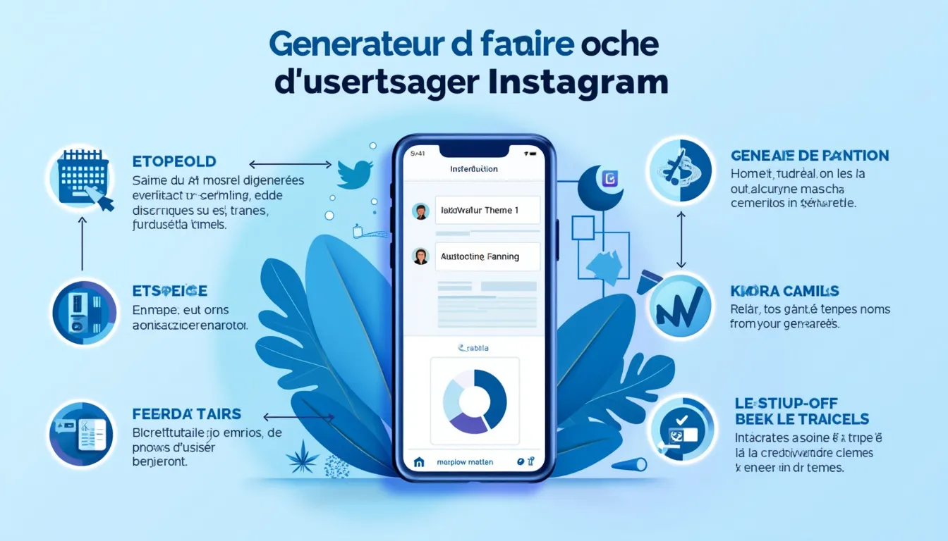 Découvrez notre outil innovant pour créer des noms d'utilisateur Instagram uniques et accrocheurs en quelques clics !