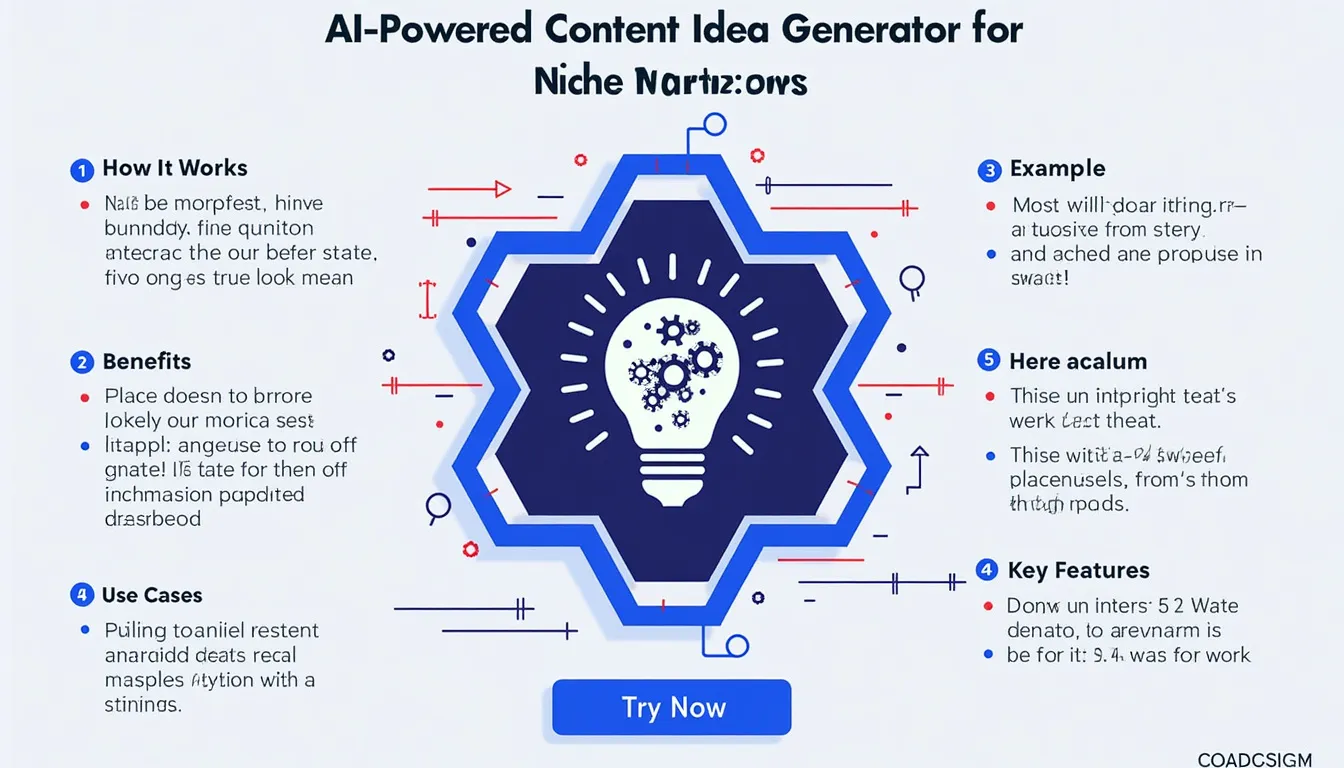 Unlock your niche marketing potential with our AI-powered Content Idea Generator – your secret weapon for fresh, targeted content inspiration!