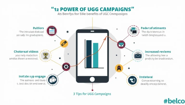 Discover the game-changing impact of User-Generated Content campaigns on brand engagement and authenticity in this eye-opening infographic.