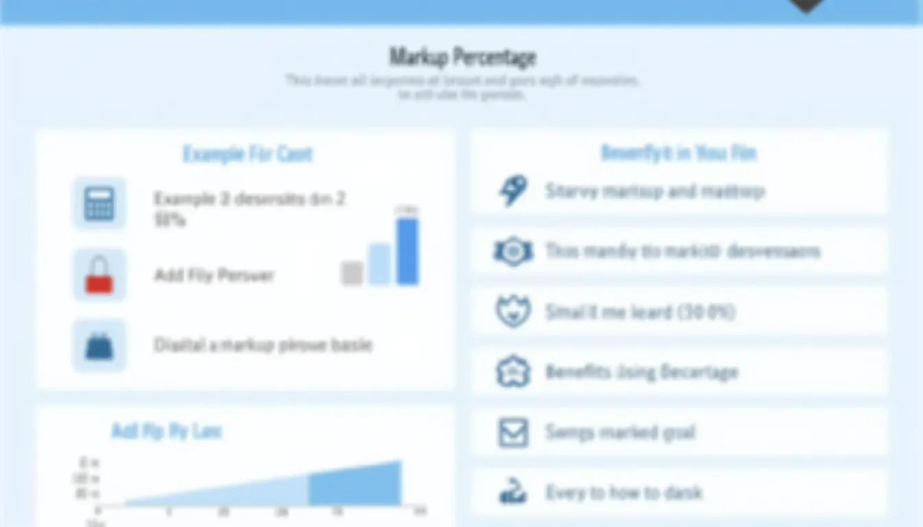 Discover the power of precise pricing with our Markup Percentage Calculator infographic – your key to maximizing profits and making informed business decisions.