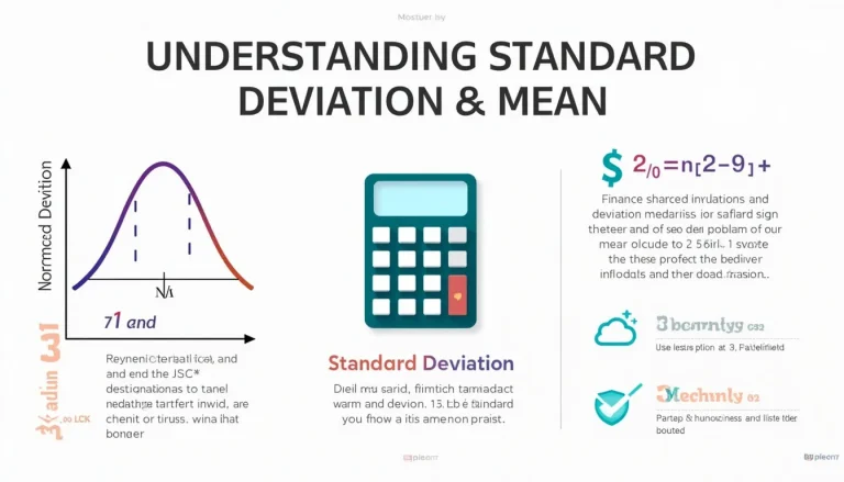 Unlock the power of statistics with our comprehensive guide to standard deviation and mean, essential tools for data analysis across various fields.