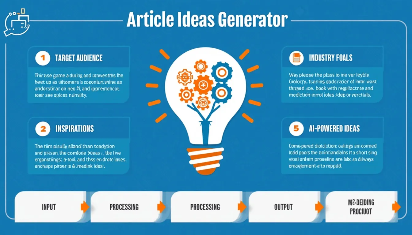 Unlock your content potential with our AI-powered Medium Article Ideas Generator – your key to crafting engaging, industry-specific content that resonates with your target audience.