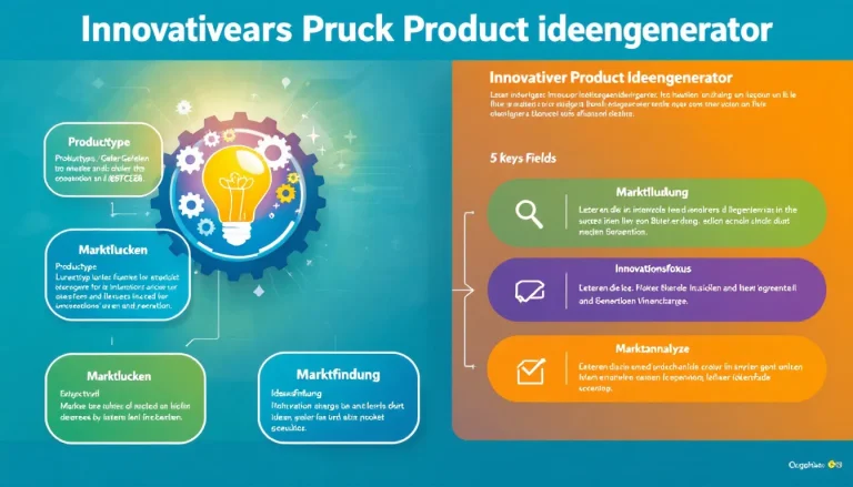 Entfesseln Sie Ihre Kreativität mit unserem Innovativen Produktideengenerator - von Marktlücken zu bahnbrechenden Konzepten in Minuten.