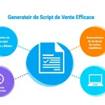 Optimisez vos ventes avec notre Générateur de Script de Vente Efficace - transformez vos arguments en scripts persuasifs en quelques clics.