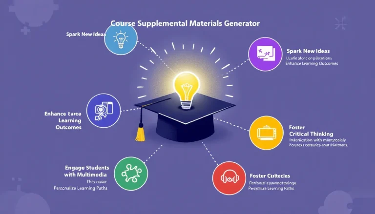 Revolutionize your course design with the Course Supplemental Materials Generator - transforming educational content curation into an efficient, tailored process.