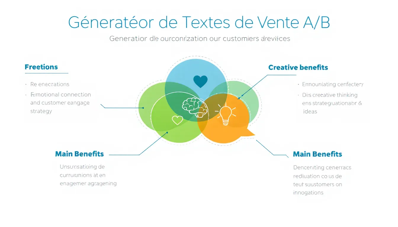 Optimisez votre copywriting avec notre Générateur de Textes de Vente A/B : créez rapidement trois variantes uniques pour maximiser vos conversions.
