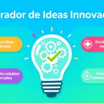 Desbloquea el potencial creativo de tu empresa con nuestro Generador de Ideas Innovadoras: transforma conceptos en productos revolucionarios en minutos.