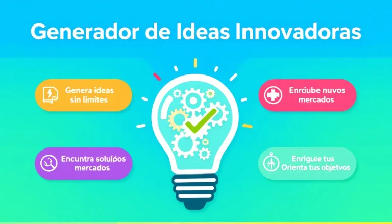 Desbloquea el potencial creativo de tu empresa con nuestro Generador de Ideas Innovadoras: transforma conceptos en productos revolucionarios en minutos.