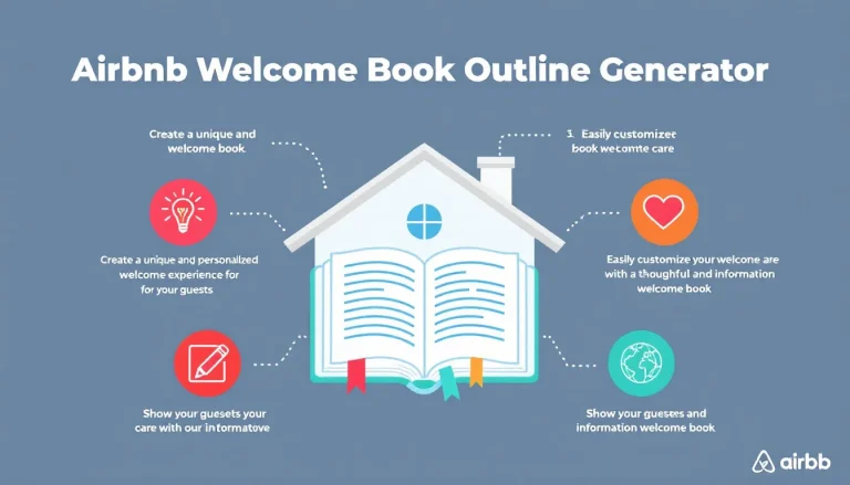 Elevate your Airbnb hosting with our Welcome Book Outline Generator - creating comprehensive, personalized guides for your guests in minutes.