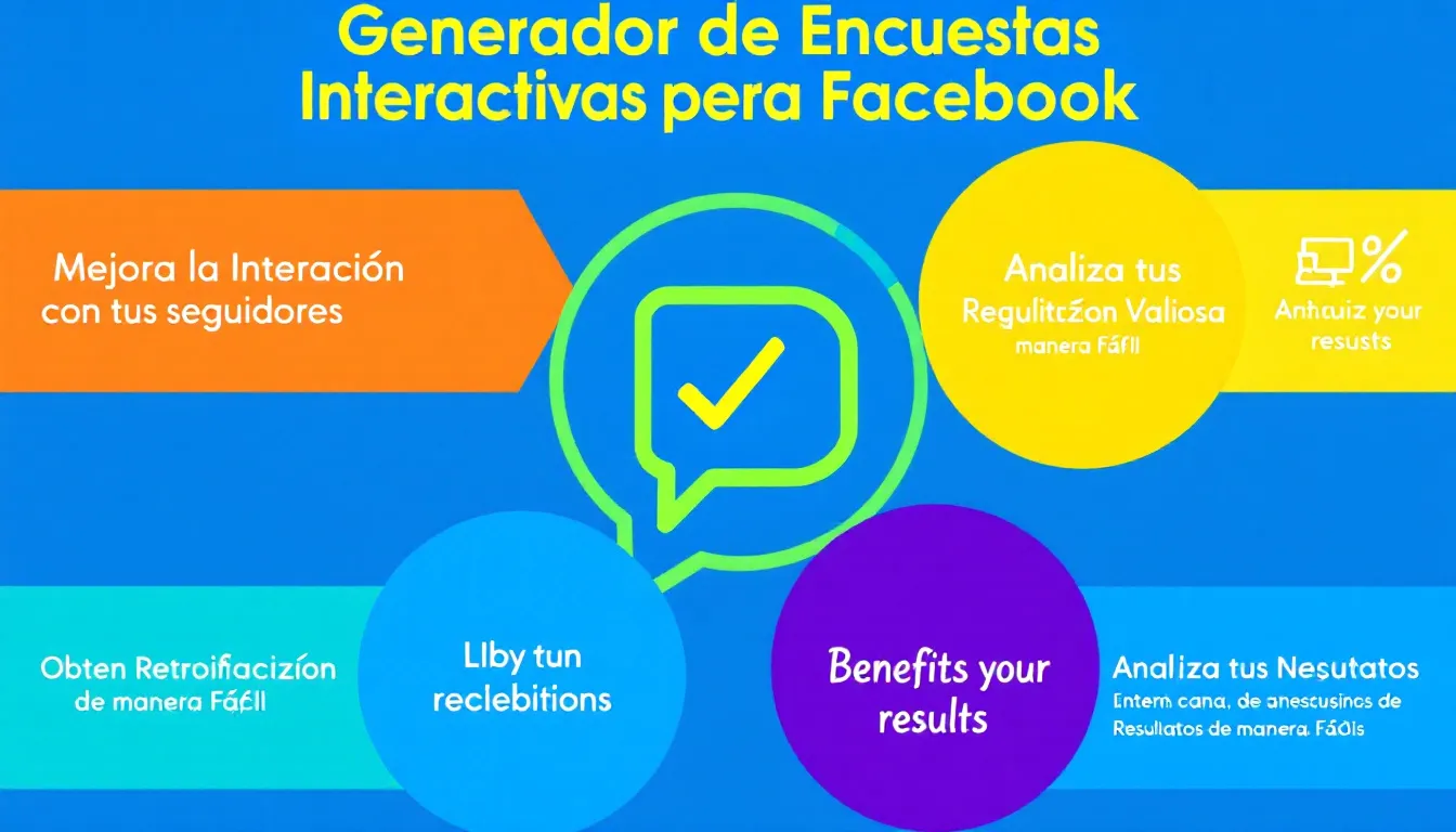 Impulsa el engagement en tu página de Facebook con nuestro Generador de Encuestas Interactivas - convierte ideas en conversaciones en minutos.