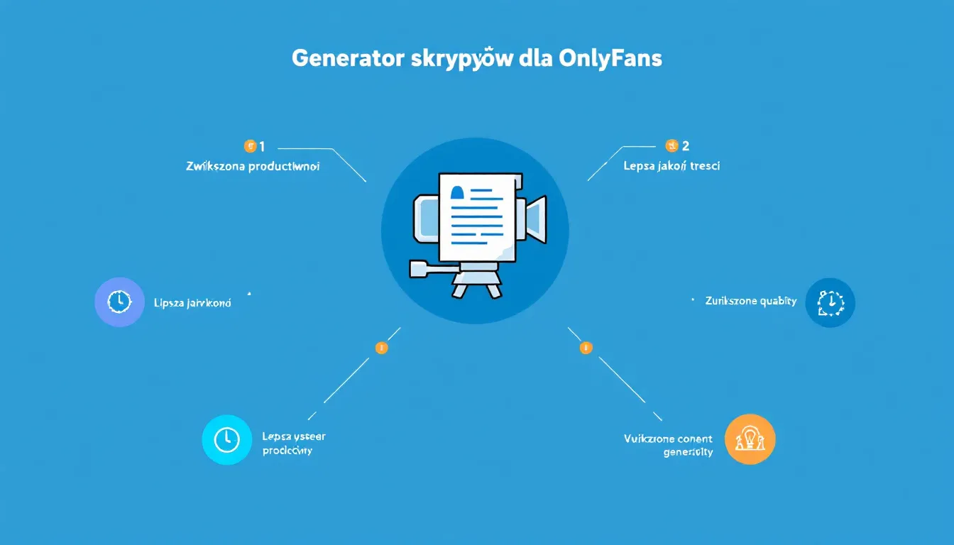 Odkryj moc Generatora skryptów dla OnlyFans - narzędzia, które rewolucjonizuje tworzenie angażujących treści i oszczędza Twój cenny czas.