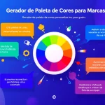 Crie uma identidade visual impactante para sua marca com nosso Gerador de Paleta de Cores inteligente e personalizado.