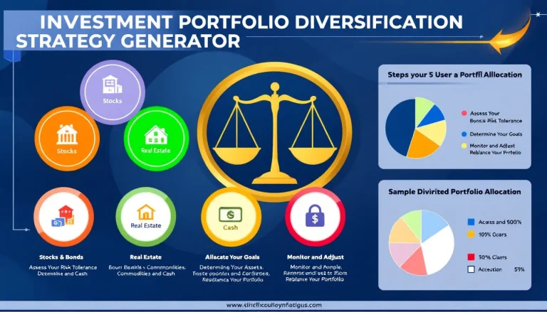 Optimize your investments with our Investment Portfolio Diversification Strategy Generator - transforming financial goals into personalized, balanced portfolios.