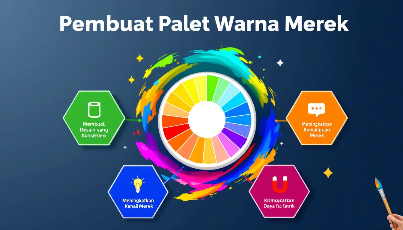 Tingkatkan identitas visual merek Anda dengan Pembuat Palet Warna Merek kami - mengubah nilai-nilai merek menjadi palet warna yang memikat dalam hitungan menit.