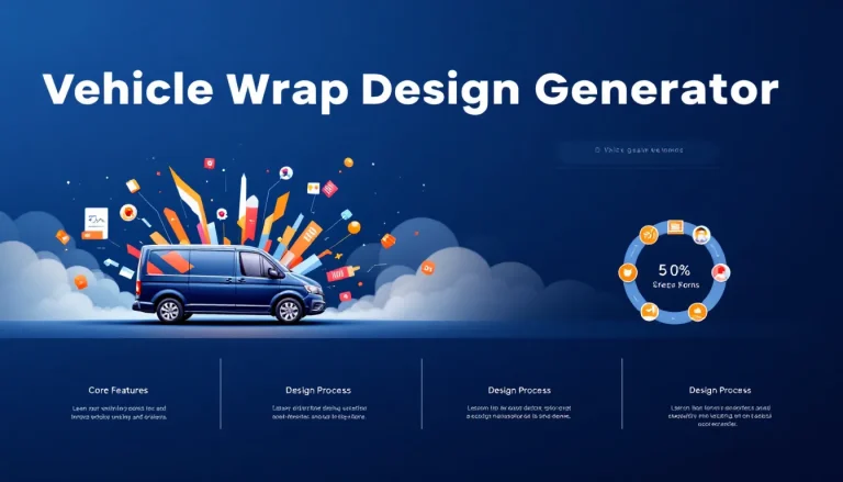 Transform your fleet into powerful mobile advertising with our Vehicle Wrap Design Generator - the ultimate tool for creating eye-catching, brand-focused vehicle wraps that deliver maximum impact.