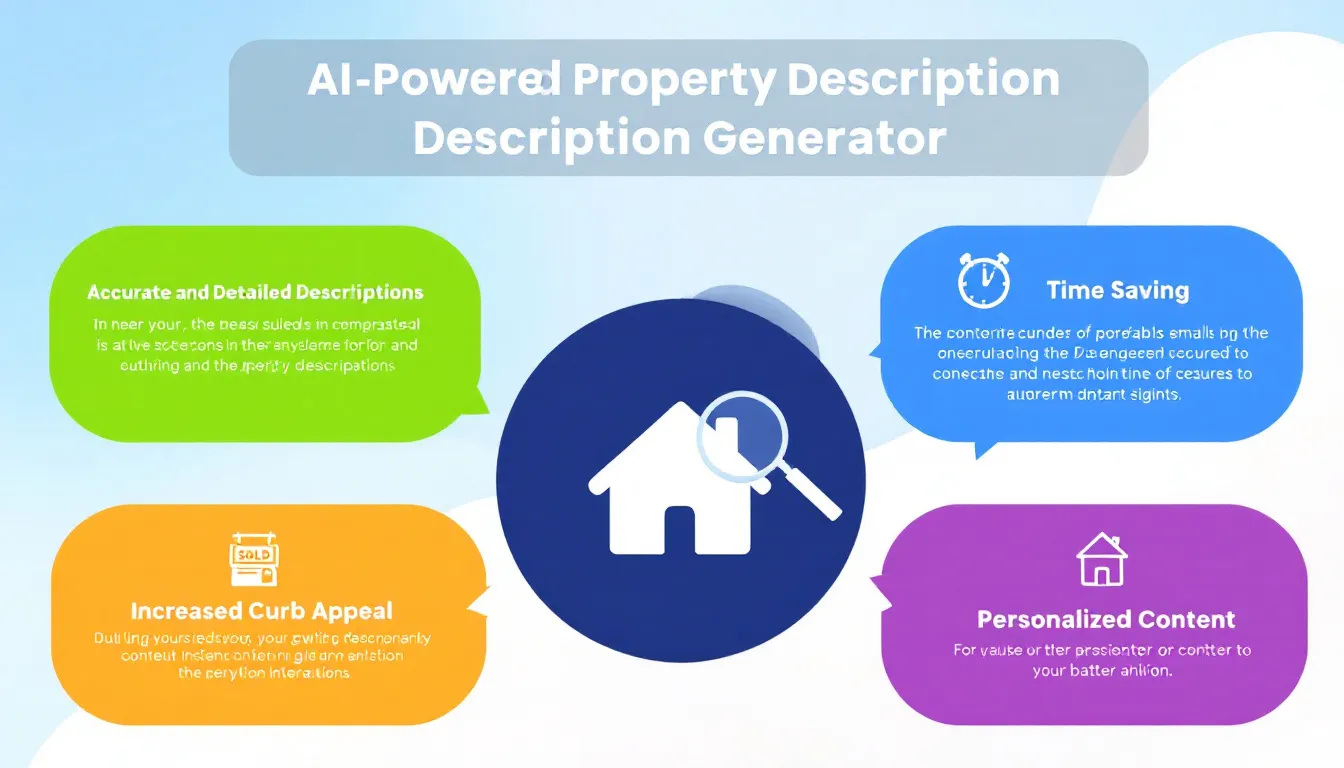 Revolutionize your real estate listings with our AI-Powered Property Description Generator - creating compelling, tailored descriptions in minutes.