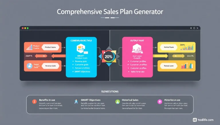 Unlock the power of data-driven sales strategies with our Comprehensive Sales Plan Generator – your key to boosting revenue and optimizing sales performance.