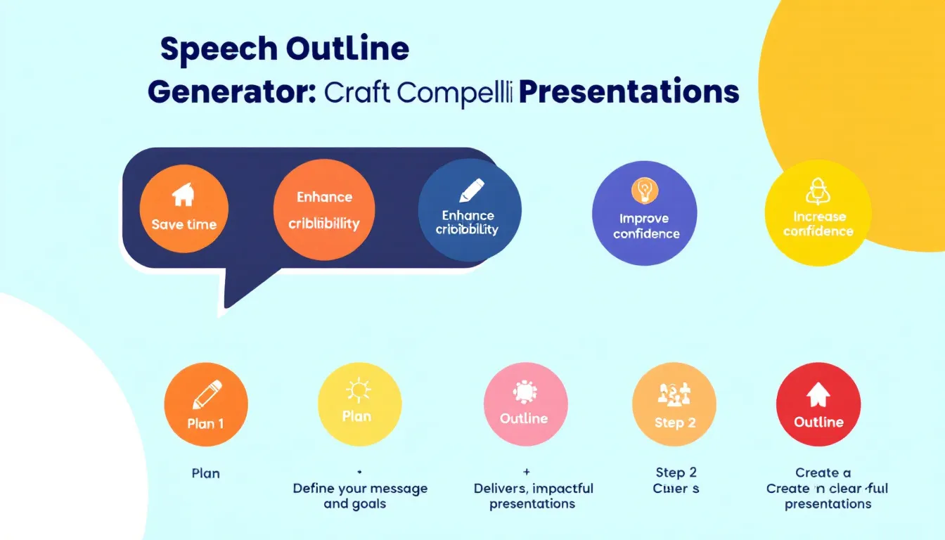 Revolutionize your speech writing process with the Speech Outline Generator - transform your ideas into structured, impactful presentations effortlessly.