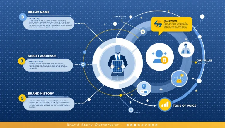 Transform your brand narrative with our Brand Story Generator - an intuitive tool that crafts compelling, authentic stories that resonate with your target audience and drive conversions.