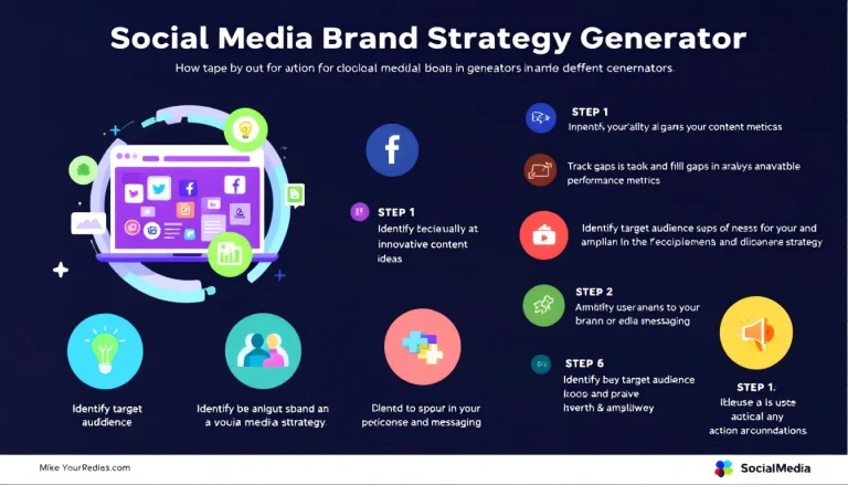 Revolutionize your social media presence with our Social Media Brand Strategy Generator - create tailored, effective strategies in minutes for any platform or industry.