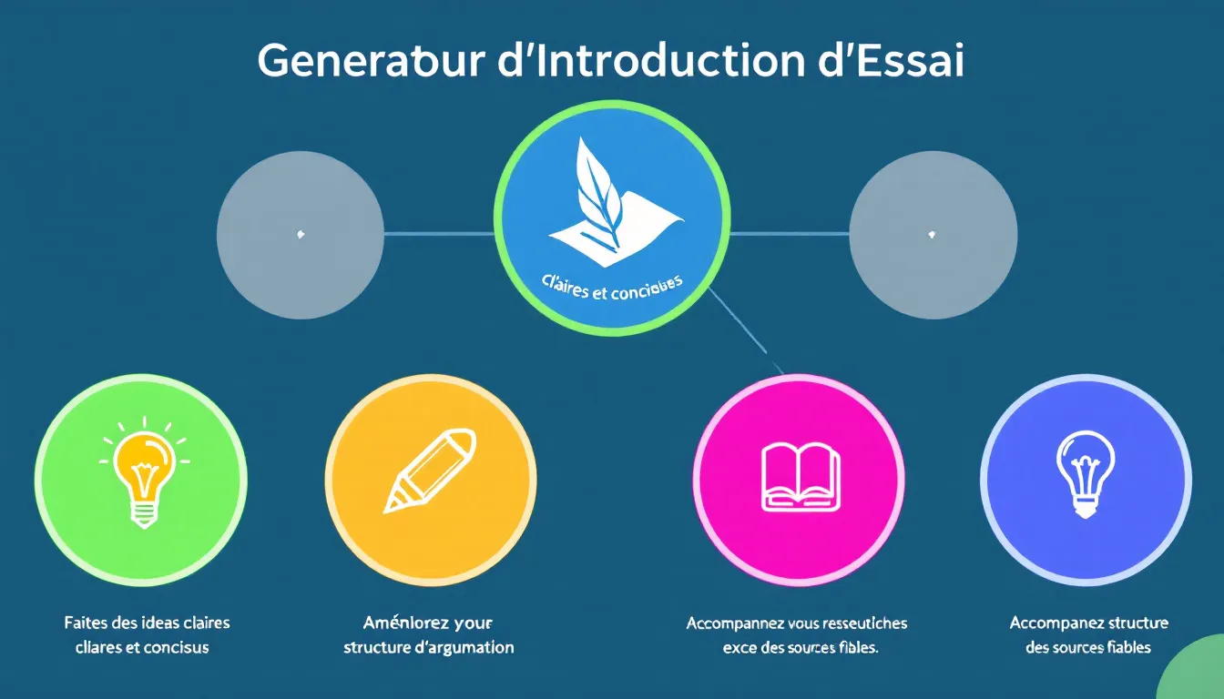 Découvrez notre Générateur d'Introduction d'Essai : votre allié pour des débuts d'essais percutants et structurés en quelques clics.