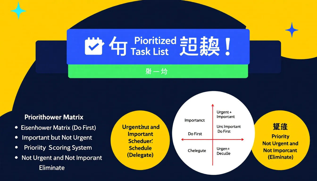 智能优先级待办事项清单生成器：提升效率、减轻压力、实现目标的得力助手。