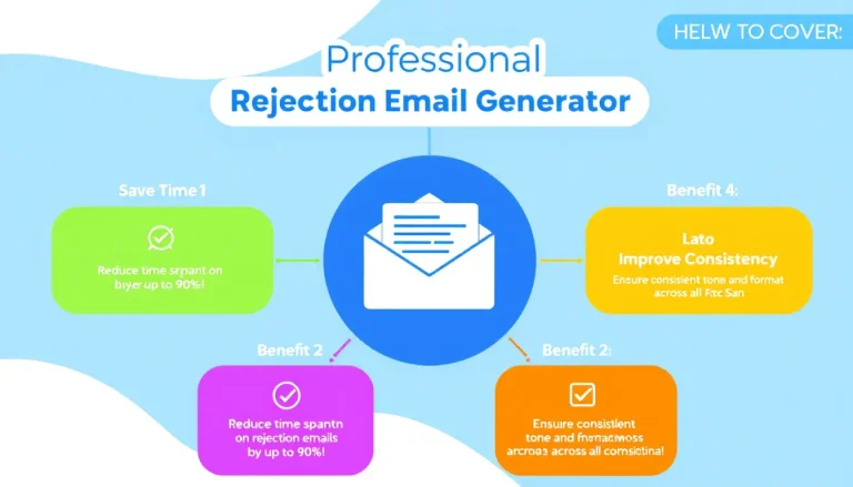 Streamline your hiring process with our Professional Rejection Email Generator - creating empathetic, personalized rejection emails in minutes.