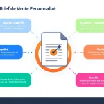 Optimisez vos stratégies de vente avec notre Générateur de Brief de Vente Personnalisé - transformez vos informations client en présentations percutantes en quelques clics.