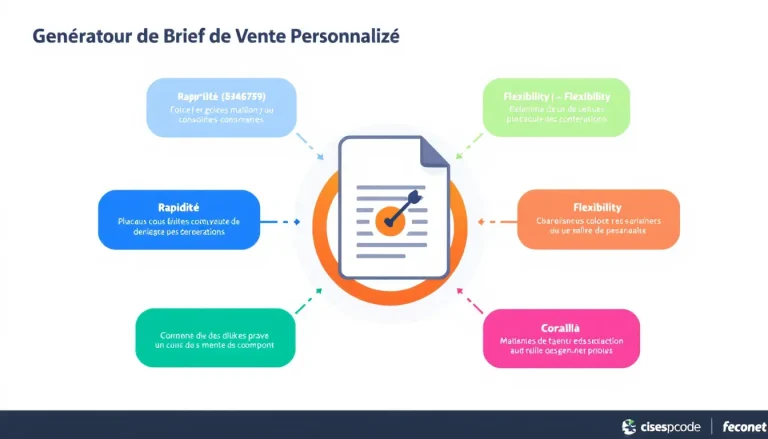 Optimisez vos stratégies de vente avec notre Générateur de Brief de Vente Personnalisé - transformez vos informations client en présentations percutantes en quelques clics.