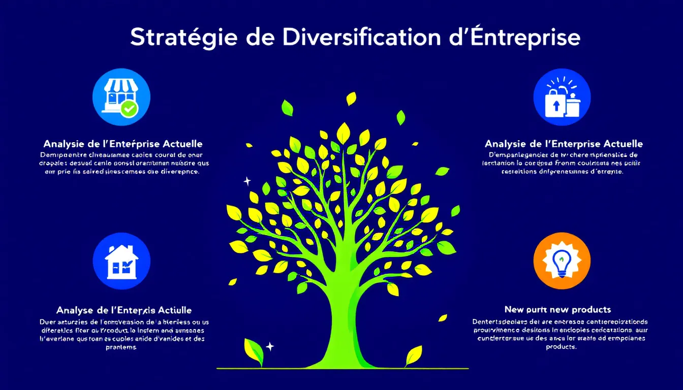 Optimisez votre stratégie de diversification d'entreprise avec notre outil en ligne innovant - transformez vos idées en plans d'action concrets et mesurables.