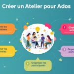 Découvrez notre outil innovant pour créer des ateliers engageants et personnalisés pour adolescents en quelques clics !