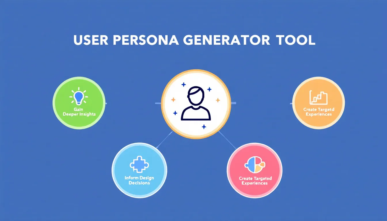 Revolutionize your UX design process with our User Persona Generator Tool - transforming user data into actionable insights in minutes.