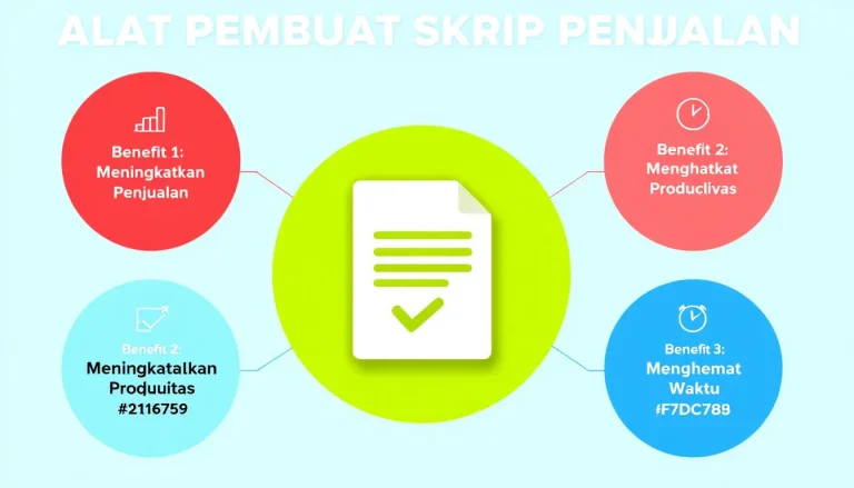 Tingkatkan efektivitas penjualan Anda dengan Alat Pembuat Skrip Penjualan - solusi cepat dan efisien untuk menciptakan skrip penjualan yang persuasif dan personal.