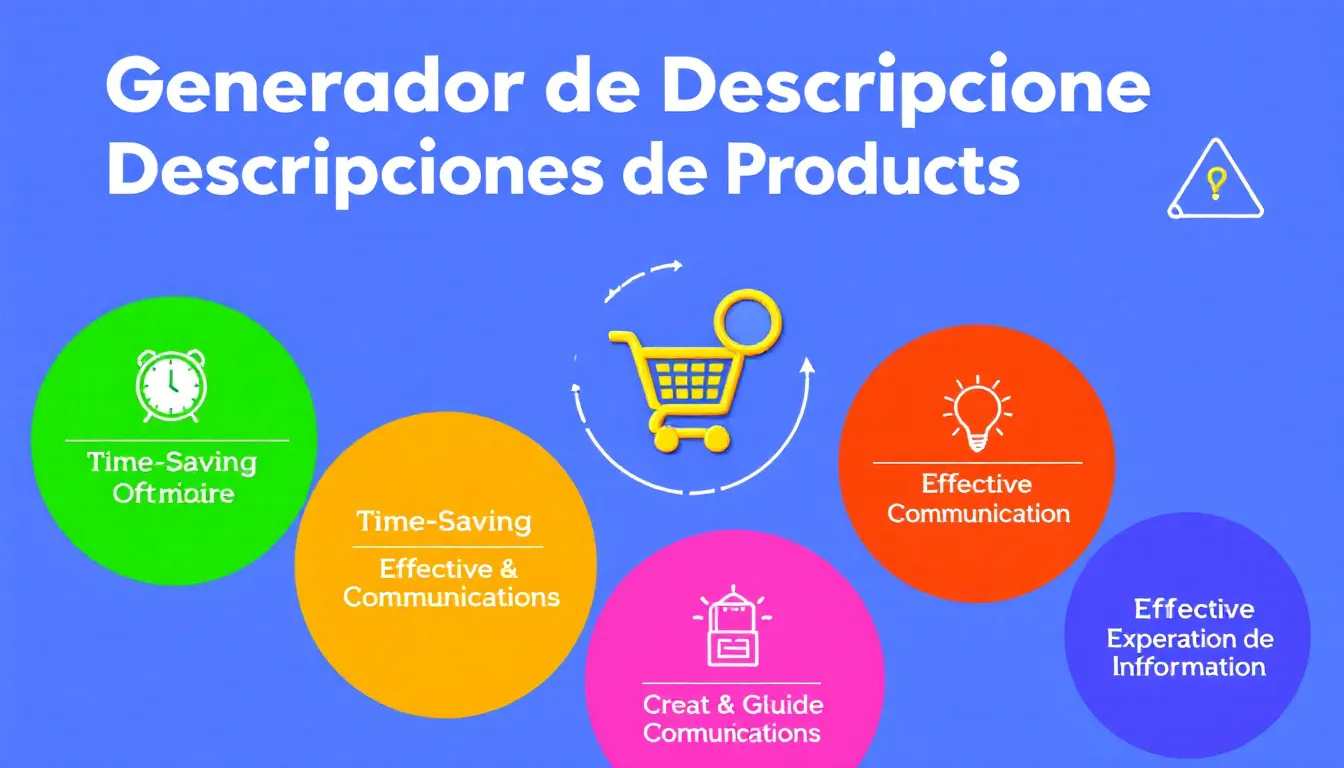 Potencia tus ventas en línea con nuestro Generador de Descripciones de Productos: crea contenido persuasivo y optimizado para SEO en minutos.