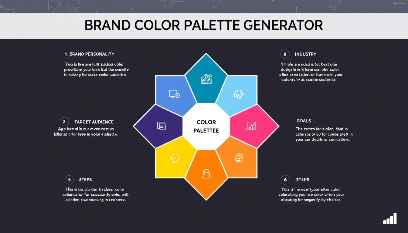 Transform your brand identity with our AI-powered Color Palette Generator - create perfectly matched, psychology-backed color schemes tailored to your brand's personality and industry.