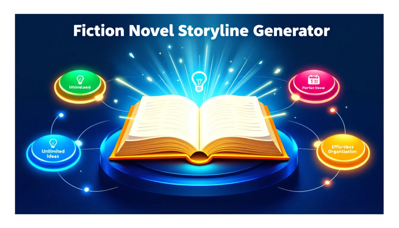 Revolutionize your writing process with the Fiction Novel Storyline Generator - transforming simple themes into compelling narratives at the click of a button.