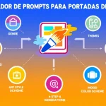 Descubre cómo crear portadas de libros impactantes con nuestro Generador de Prompts para Midjourney - convierte tus ideas literarias en imágenes cautivadoras en minutos.