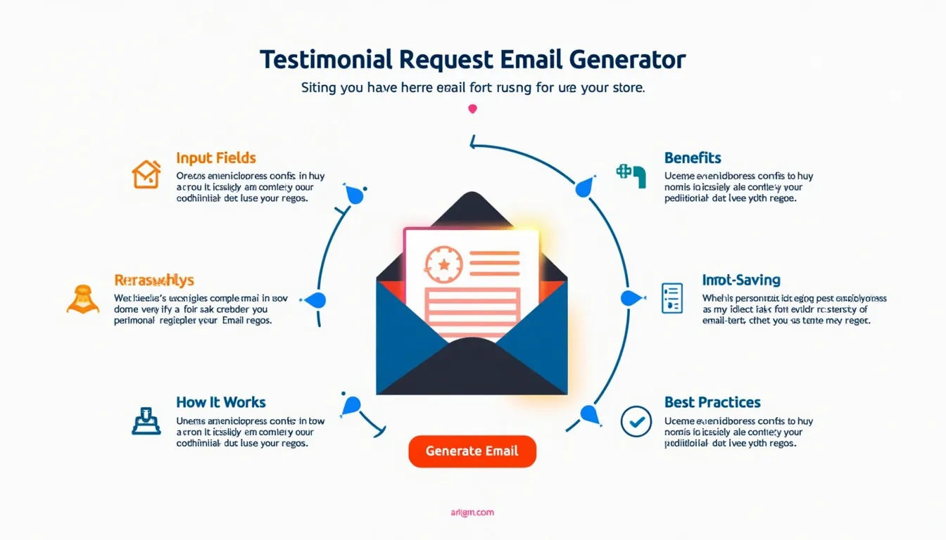 Streamline your testimonial collection process with our user-friendly Testimonial Request Email Generator – boost response rates and save time!